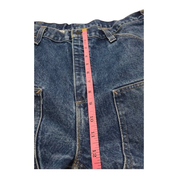 Carhartt Jeans Men 40x32 Blue Flame Resistant Utility Double Knee Gorpcore - Picture 14 of 16